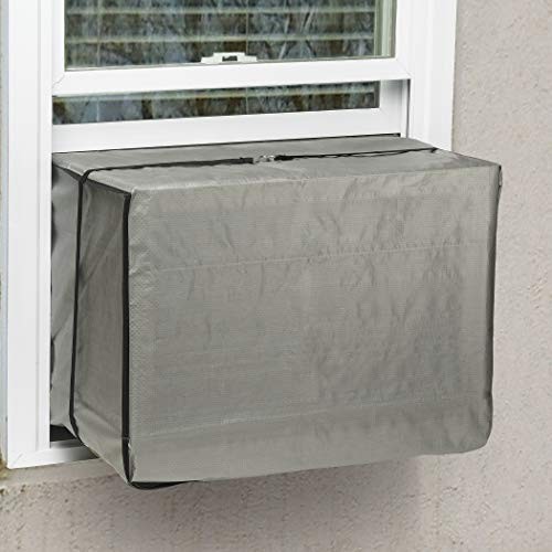Frost King AC2H Outside 18&Prime; x 27&Prime; x 16&Prime; x 6 mil Fits up to 10,000 BTU Gray