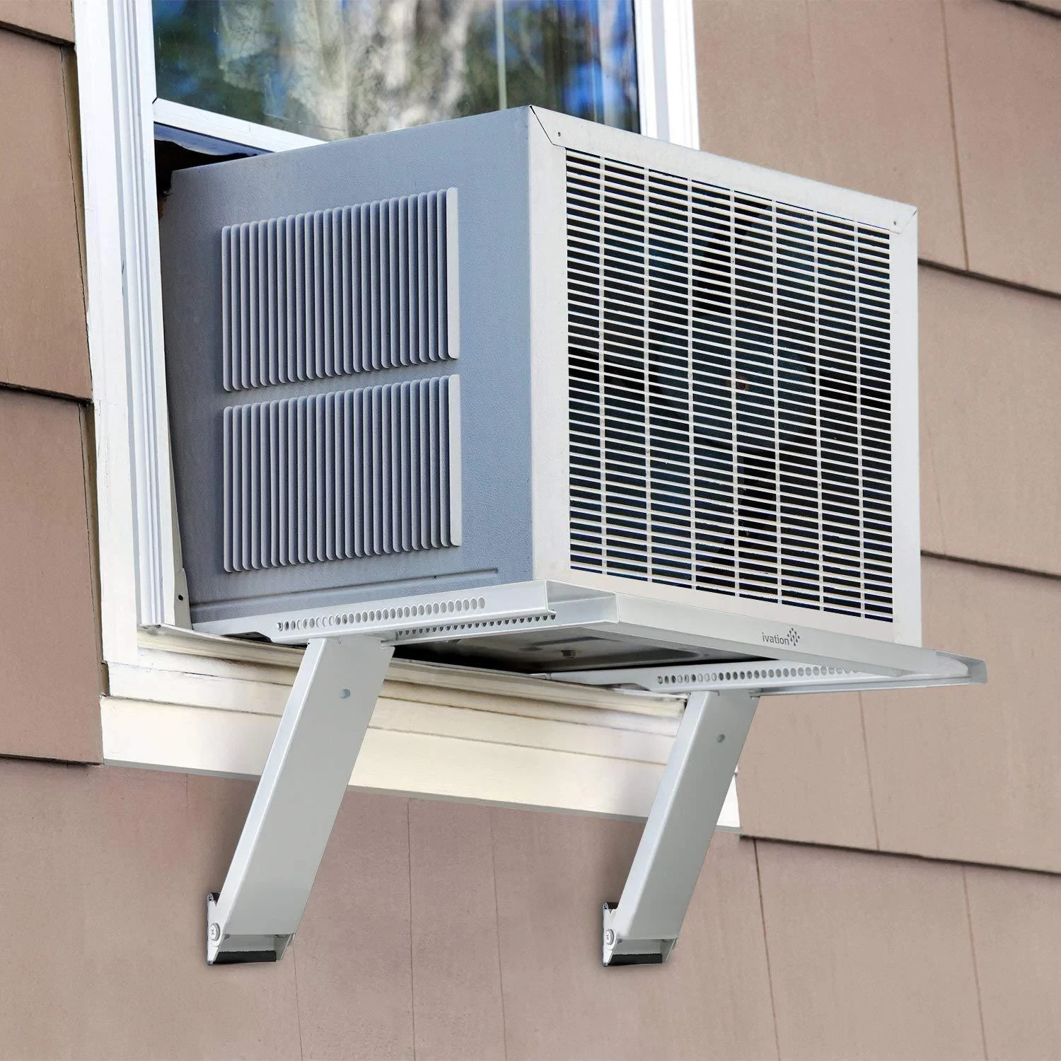 Air Conditioner Support Bracket, No Tools and No Drill AC Support Bracket Holds