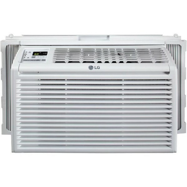 LG Electronics 6,000 BTU 115-Volt Window Air Conditioner with Remote