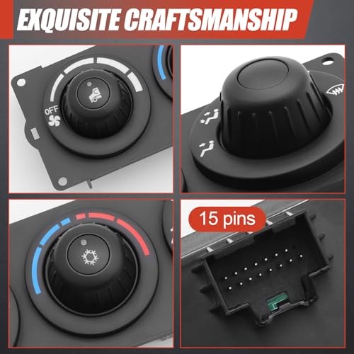 F21-1013-21-000 A/C Heater Climate Control Module Panel Compatible with