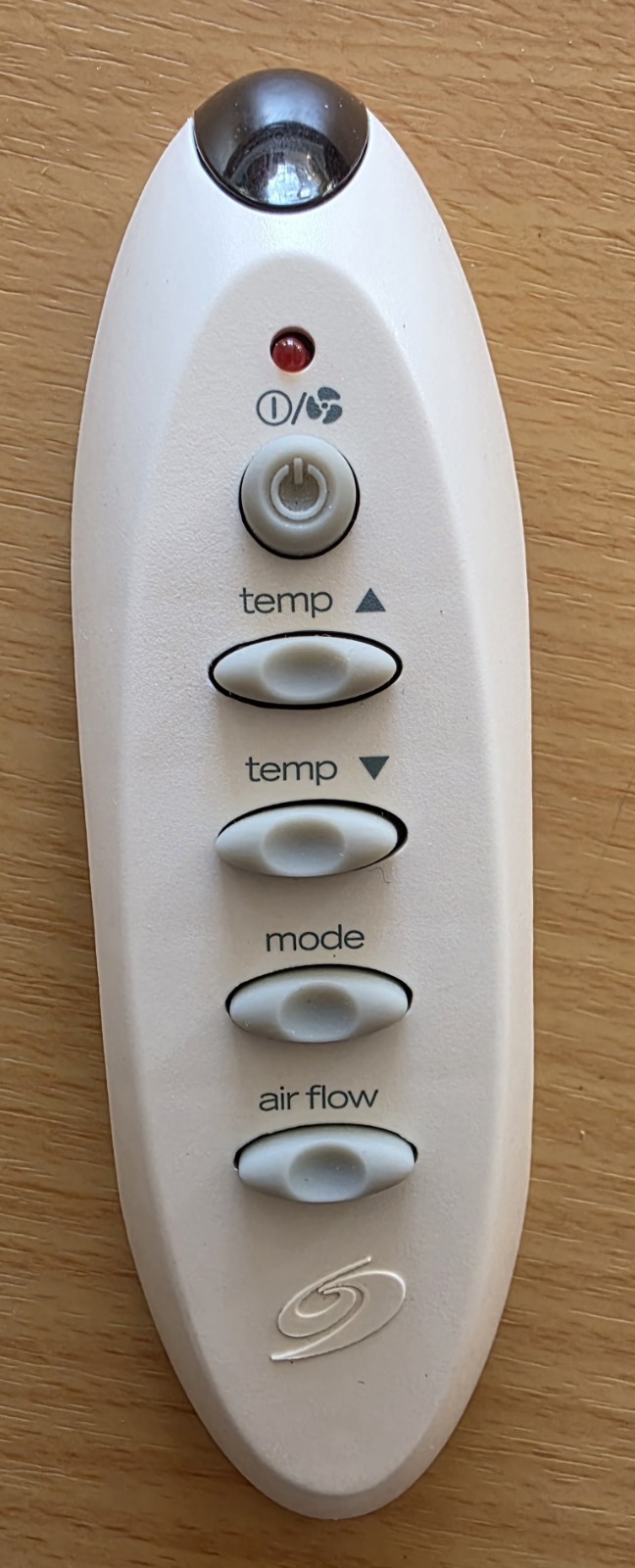 Genuine OEM Bionaire 5 Button Remote Control For Reversible Dual Twin Window Fan