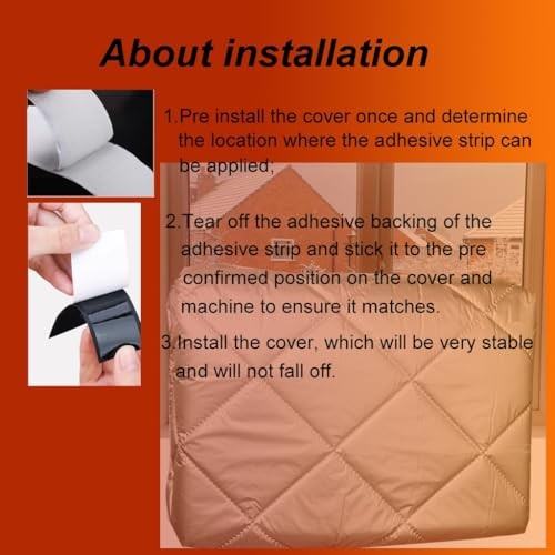 Anti-fall Thickened Window Air Conditioner Cover Inside M-16.9*12.6*3.1in