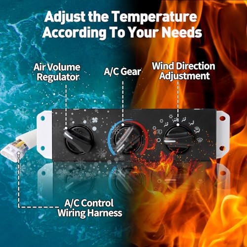 HVAC AC Heater Climate Control Module Compatible with 1999-2006 Wrangl-er TJ