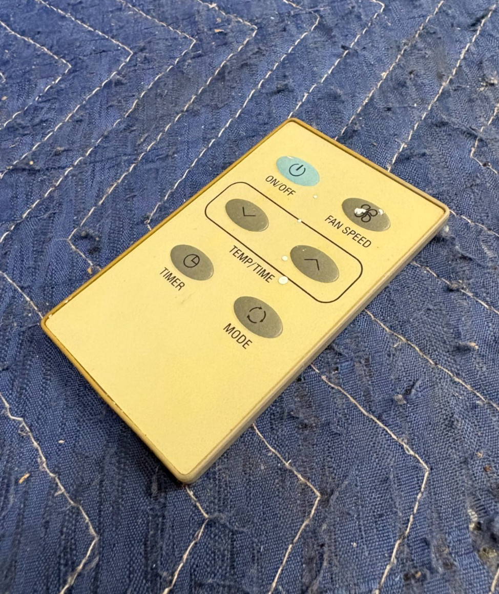OEM Air Conditioner Remote Control 88-62-00110-002 / 11-21-50010-001 Fedders