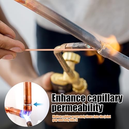 15% Silver Brazing Rods AWS BCuP-5 Silver Solder Phos Copper Brazing 50 Sticks