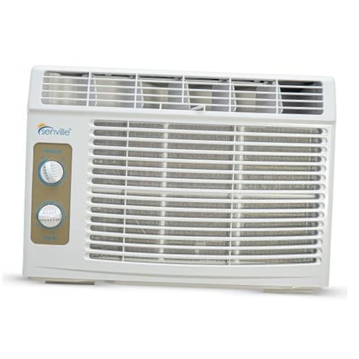 5,000 BTU Window Air Conditioner, Cools Up to 150 Sq. Ft., Easy to 5000 BTU