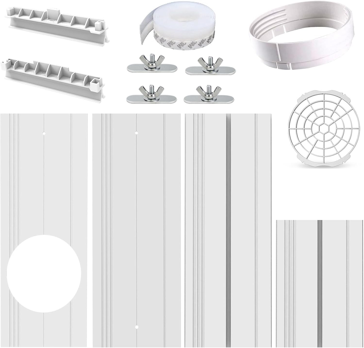 Portable Air Conditioner Window Seal Kit, AC Window Seal Suitable for 5.9” AC Ex