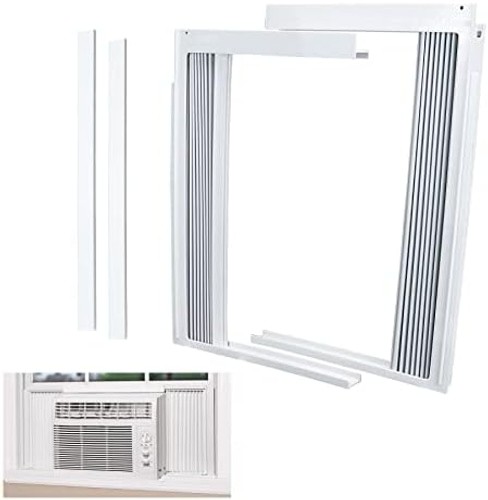 LBG Products Window Air Conditioner Side Panel and Frame Set,AC Accordion Fil…