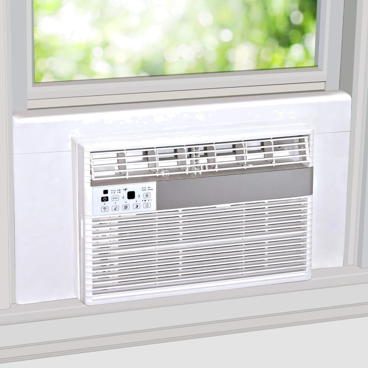 Surround Insulation Side Panels White for Window AC Unit Indoor Air Condition…