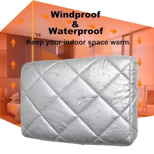 Anti-fall Thickened Window Air Conditioner Cover Inside M-16.9*12.6*3.1in