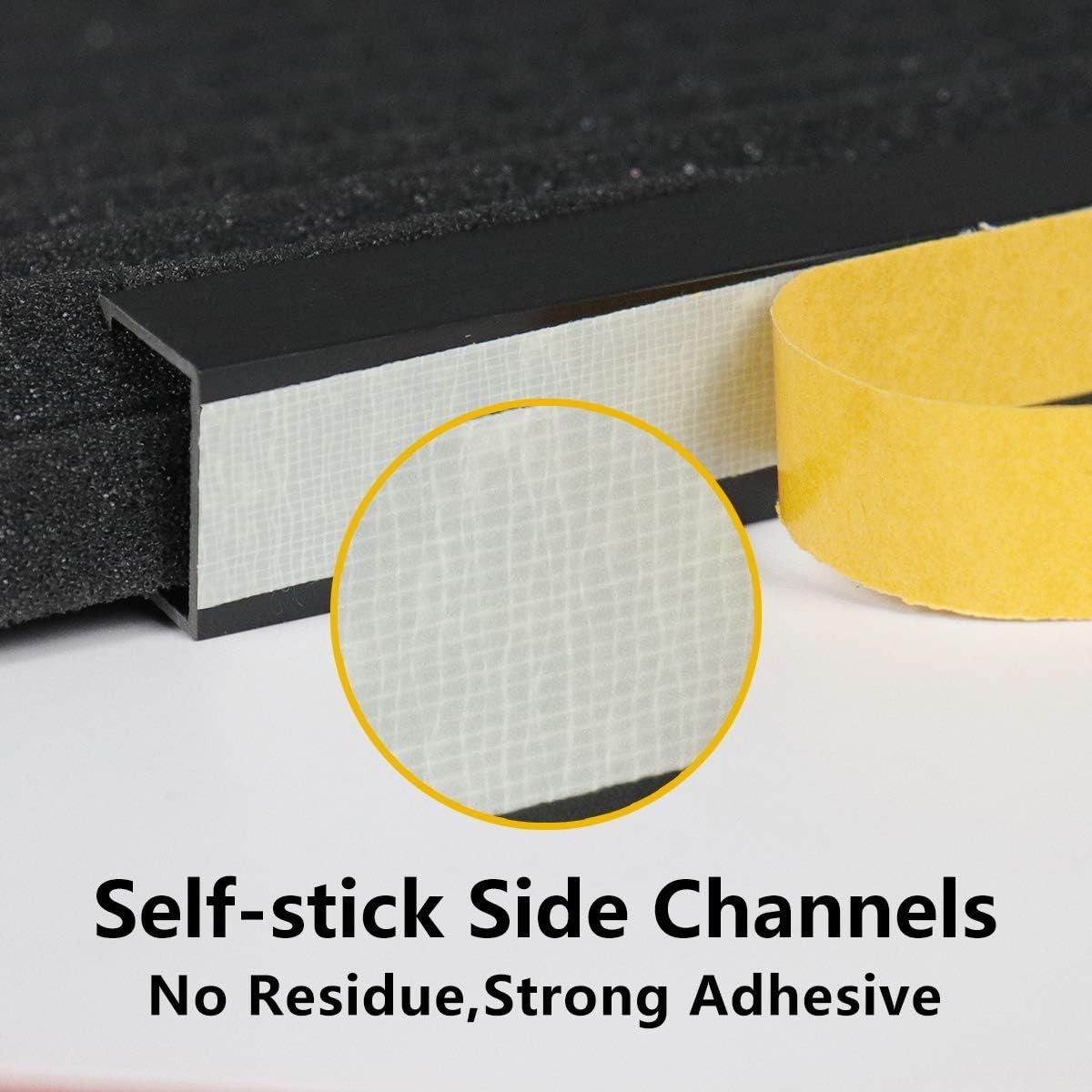 Comfort & Efficiency: 2-Pack Black Insulation Panels for Window AC Units, 17&Prime;x9&Prime;