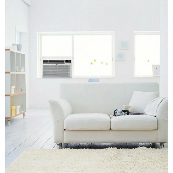 LG Electronics 6,000 BTU 115-Volt Window Air Conditioner with Remote