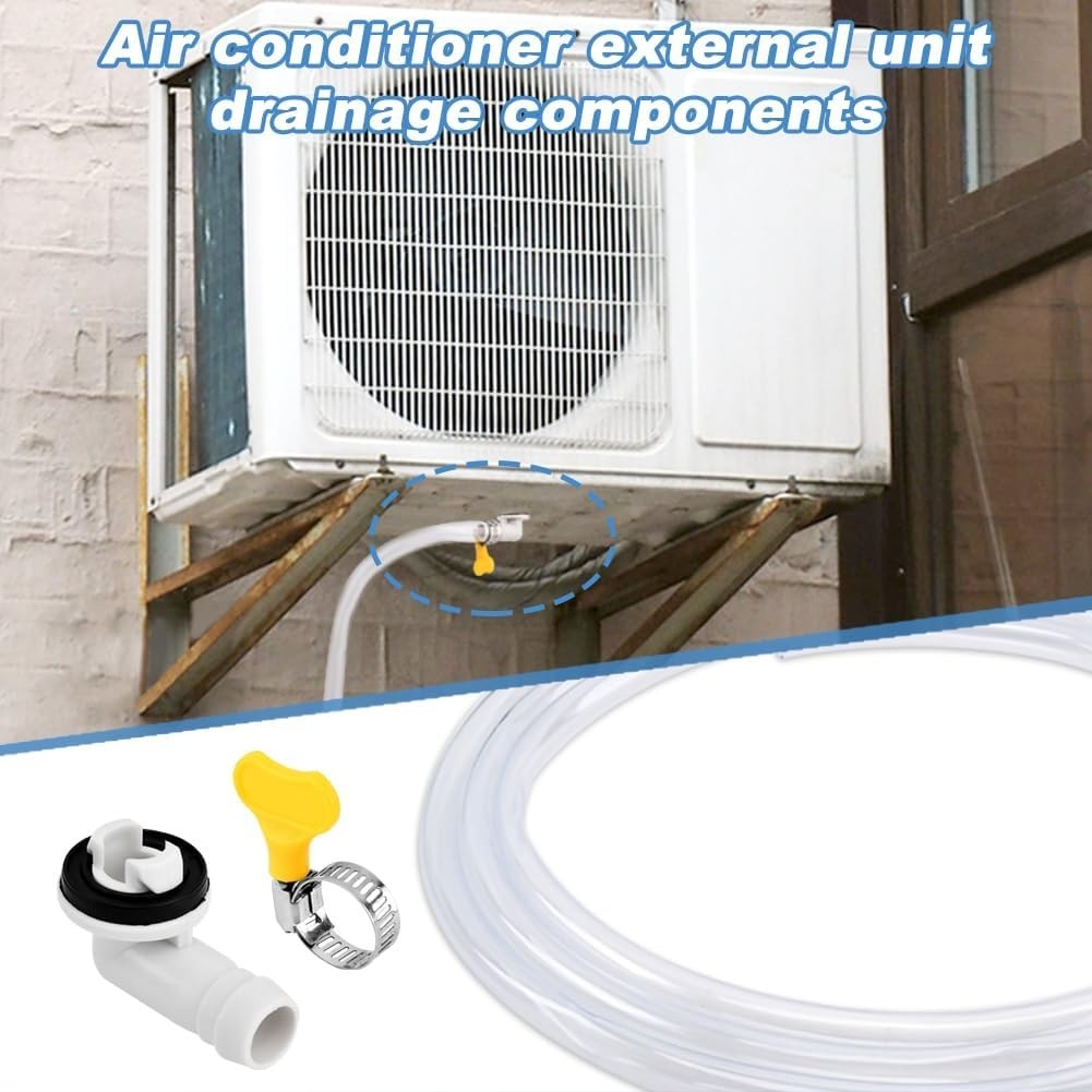 Air Conditioner Drain Hose,3/10 Ft Portable AC Drain Hose Universal Air Conditio