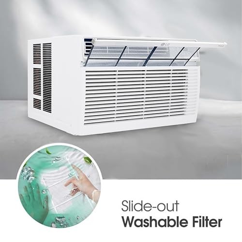 LG 10,000 BTU 115V ELECTRONIC WAC W/REMOTE LW1024RD – WHITE