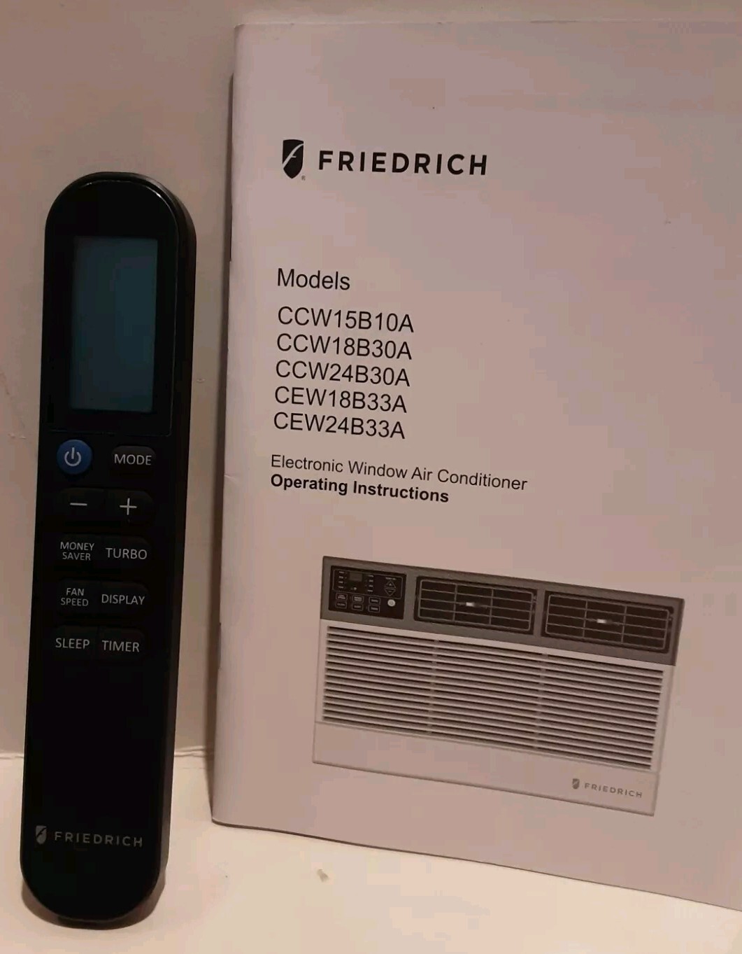 NEW FRIEDRICH FACTORY A/C AIR CONDITIONER REMOTE CONTROL CCW CEW FREE SHIPPING