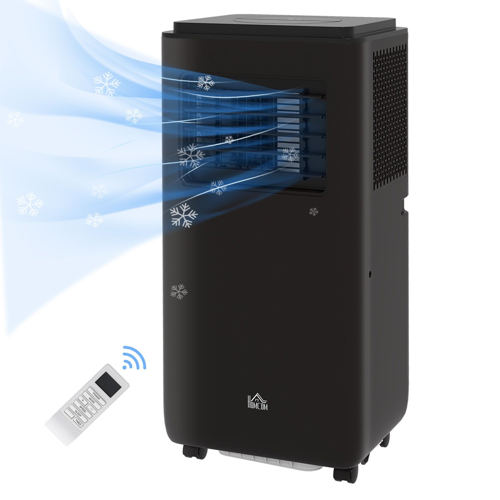 10000 BTU Portable Air Conditioner, Efficient Cooling for 440 Sq Ft