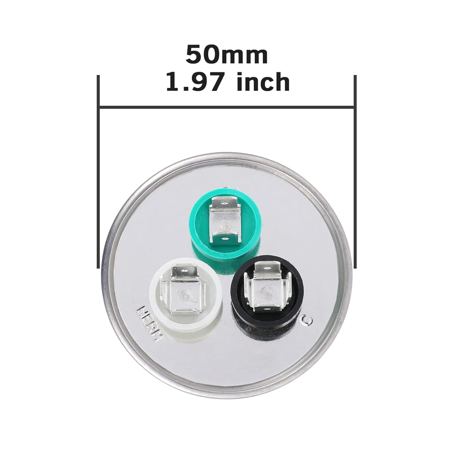 Durable 30/7.5 uF Round Capacitor for Reliable A/C Performance – Easy Install