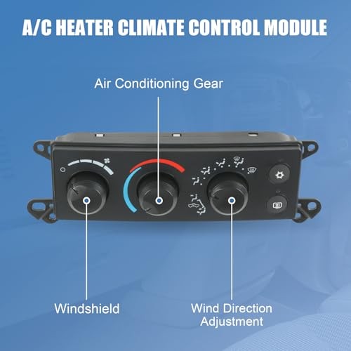 P55056569AC A/C Heater Climate Control Module Compatible with 2006-2008 Dodge