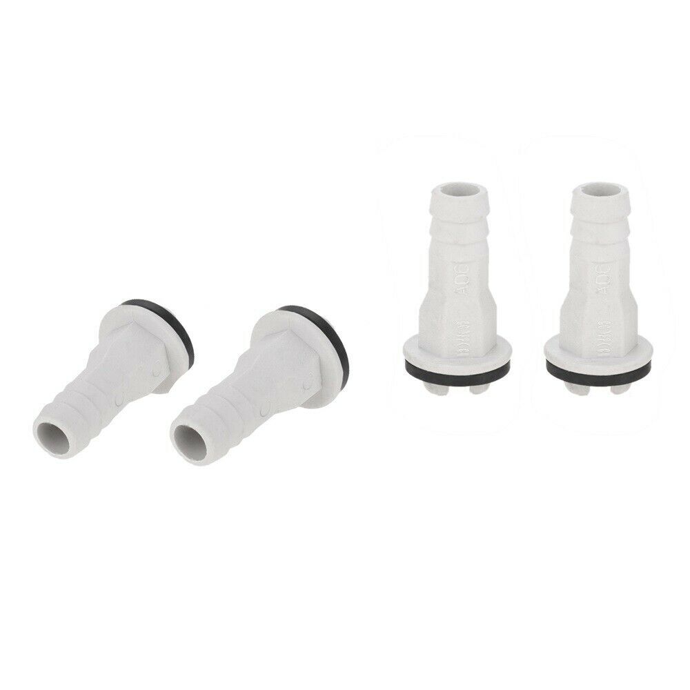 4/8pack Air Conditioner Drain Hose Connector Adapter Straight Fitting