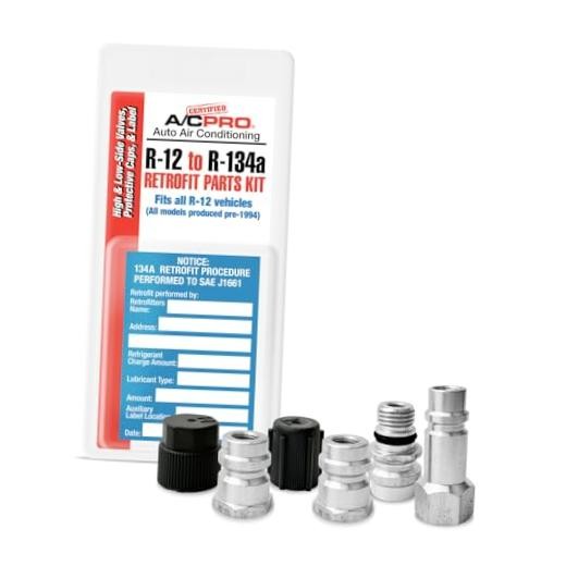 Car Air Conditioner Adapter Kit, Complete AC Conversion Adapter Kit Converts