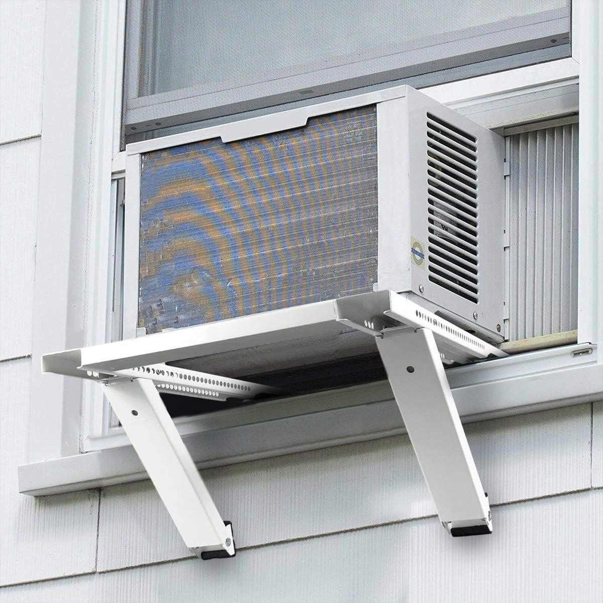 No Drill Window AC Support Bracket – Secure and Safe for Units Up to 200 lbs