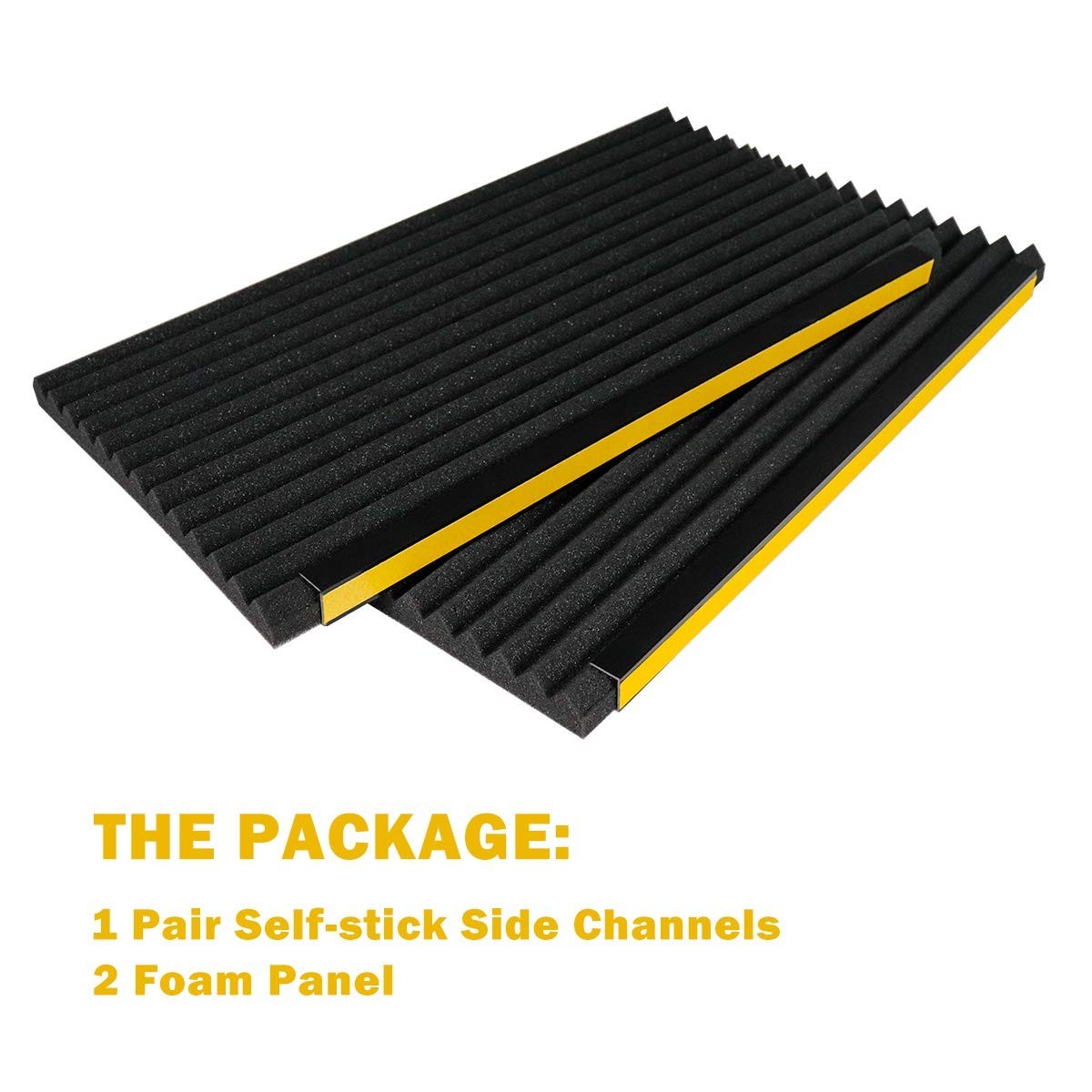 Foam Insulation Panels for Window AC Units, 2 Pack, Black, 17&Prime;x9&Prime;x7/8&Prime; – Energy
