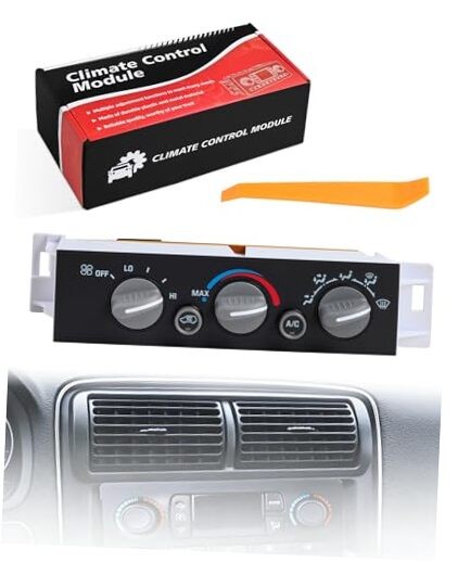New Upgrade Climate Control Module A/C Heater Air Conditioning Panel 599-007