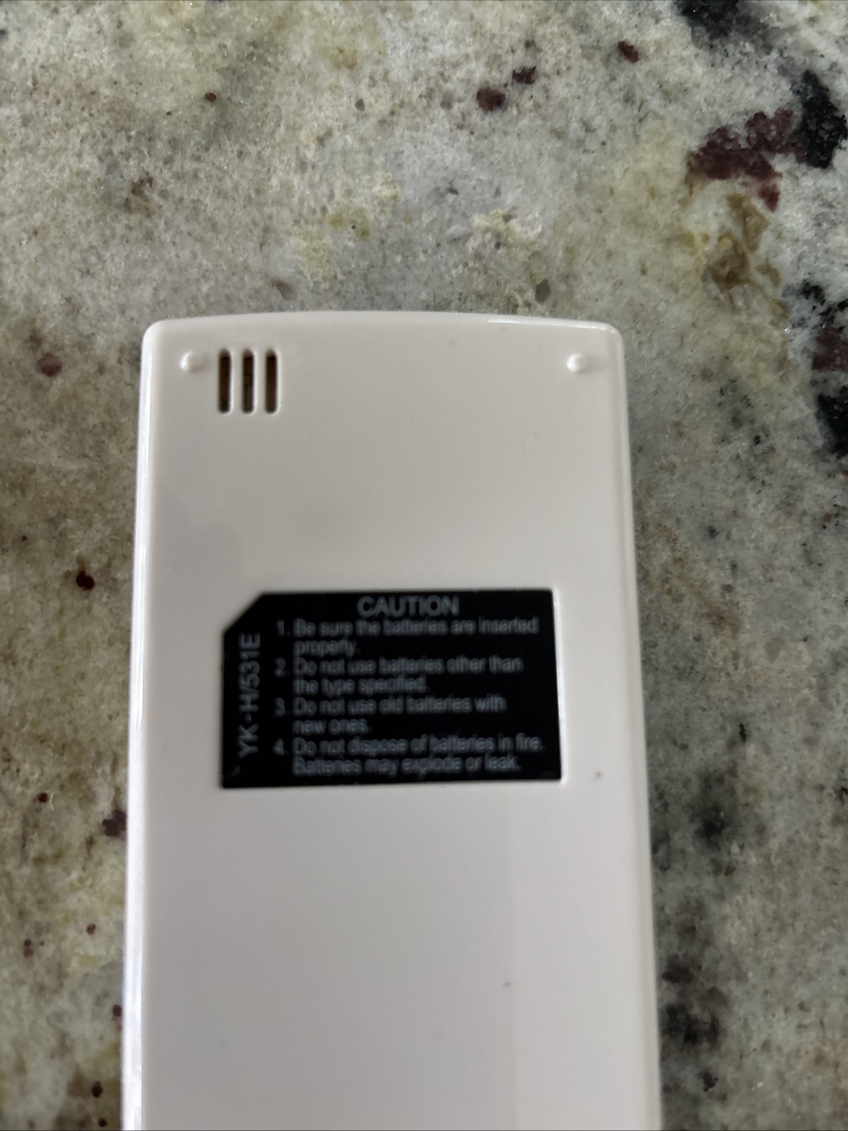 Genuine OEM Frigidaire Portable Air Conditioner Remote Control – P/N YK-H/531E