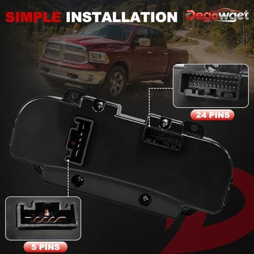 AC Heater Climate Control Module 68268189AA Compatible with Ram 1500 2500 3500