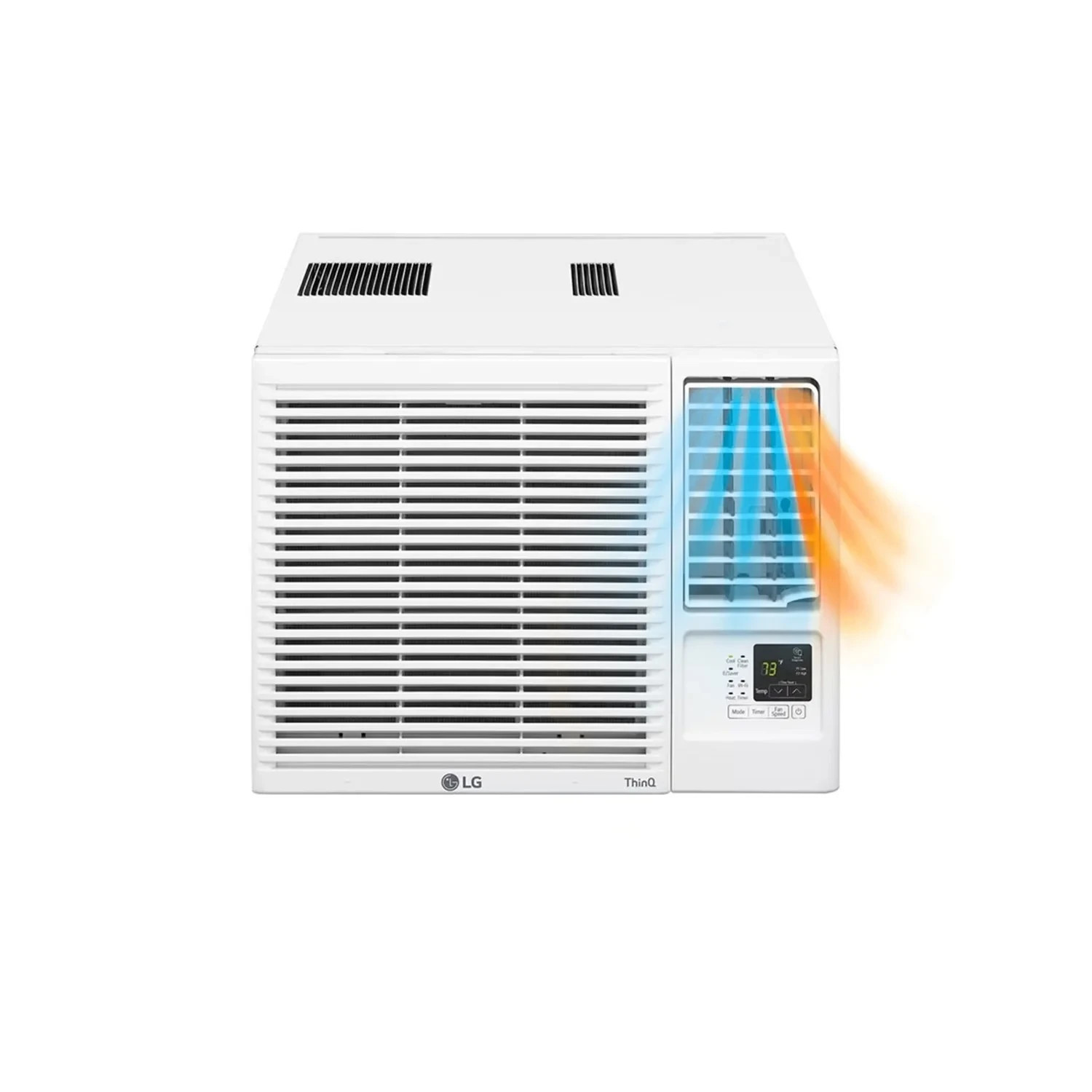 LG 7,600 BTU Window Air Conditioner, Cooling & Heating LW8023HR OPEN BOX
