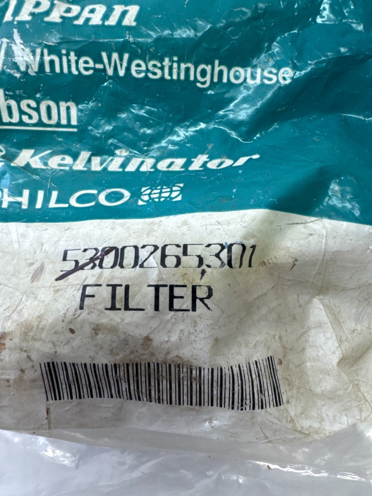 Genuine OEM Frigidaire 5300265301 Room Air Conditioner Filter Drier
