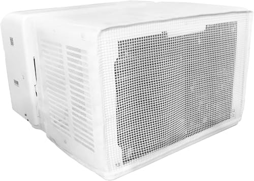 Window AC Mesh Cover 20&Prime;W x 12.2&Prime;D x 13.4&Prime;H, U shaped Air Conditioner Cover | Sp
