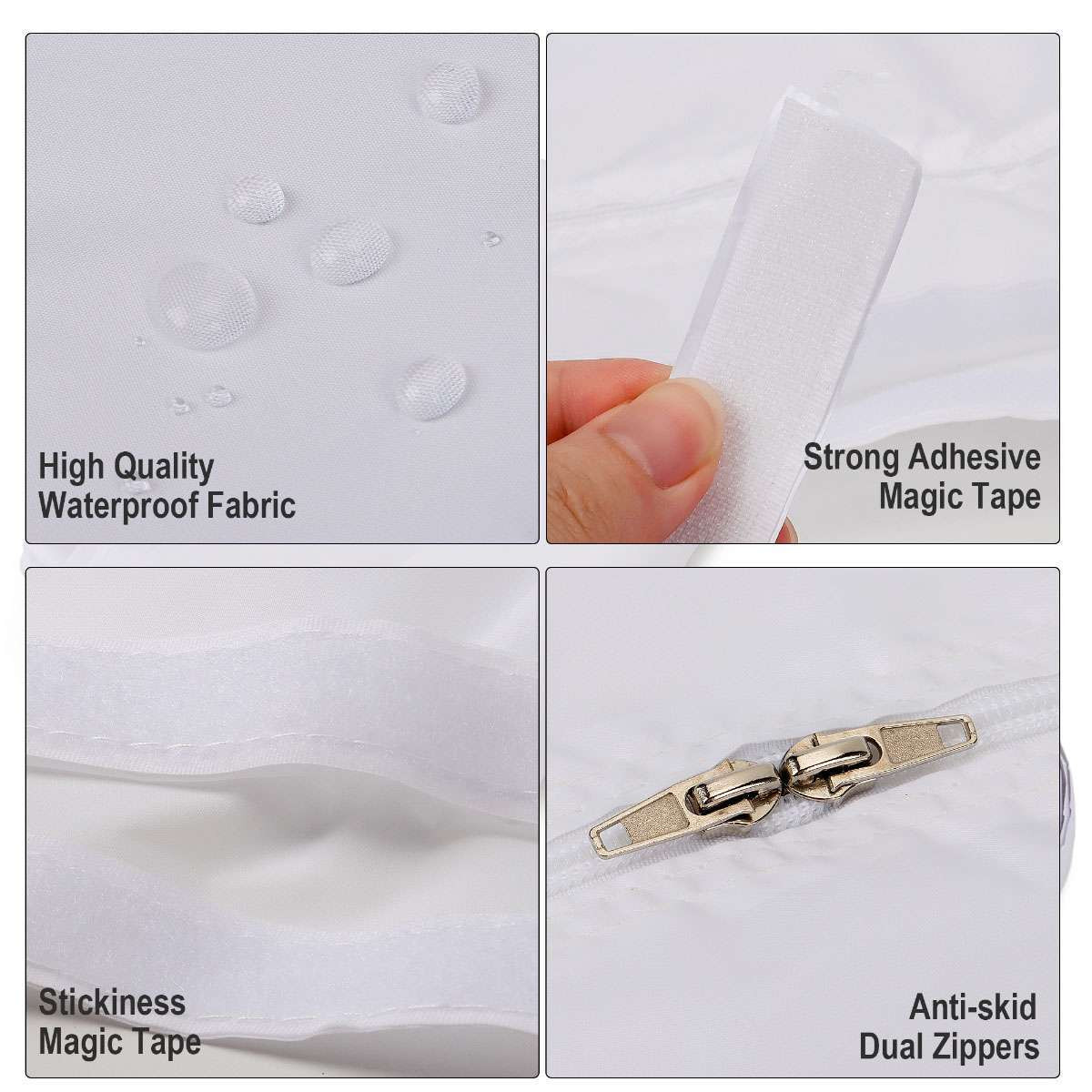 13Ft 10Ft Portable AC Window Seal Kit Universal for Mobile Air Conditioner Unit