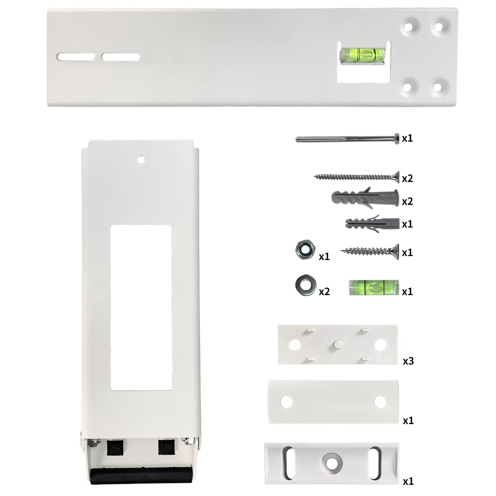 Universal Window Air Conditioner Mounting Bracket, Supports 85 lbs, Fits 5,000-1