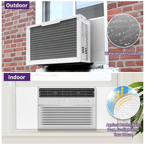 Window Air Conditioner Insulated Foam Panels, Air Conditioner Window Style 1