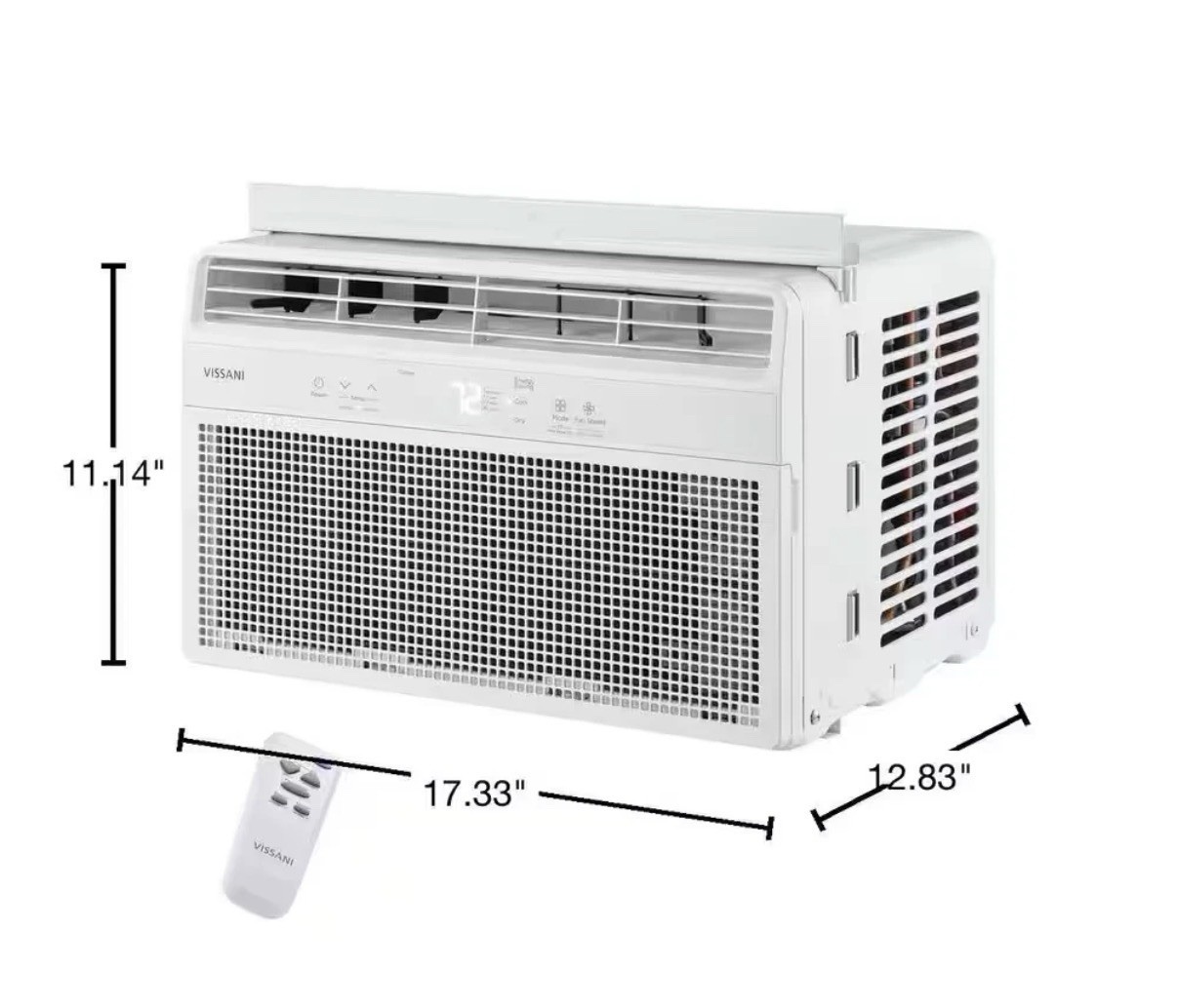 6,000 BTU 115-Volt Window Air Conditioner Cools 250 Sq. Ft. with Remote, Dehumid