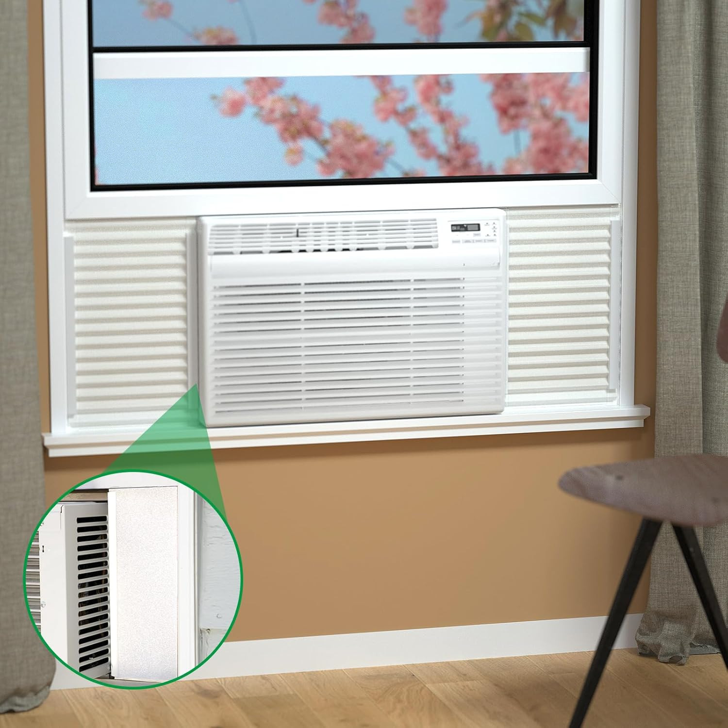 Window Air Conditioner Side Insulated Panel, 2PIC Insulation Panels Window Seal