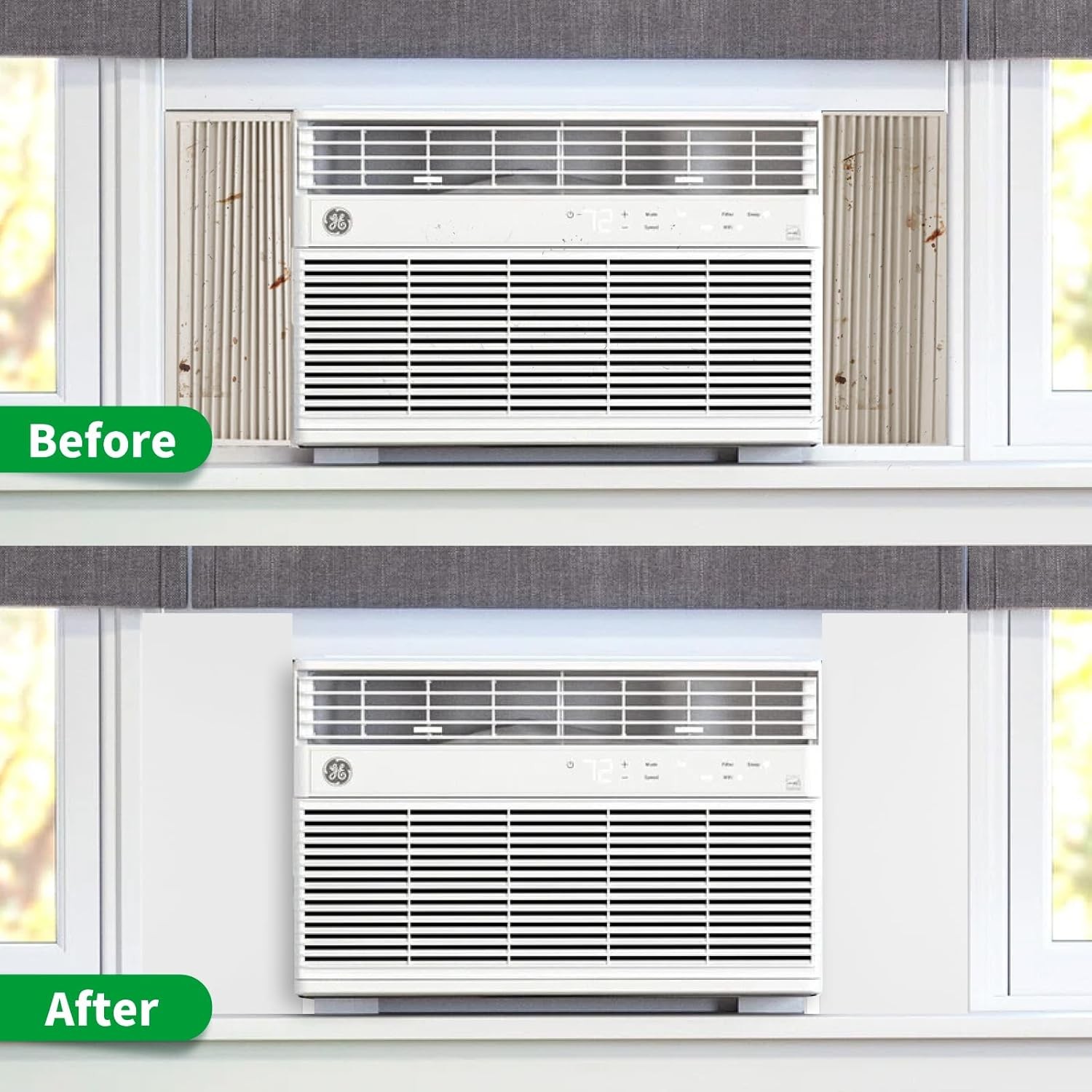 Window AC EVA Panel 2pcs 0.8&Prime; 2026