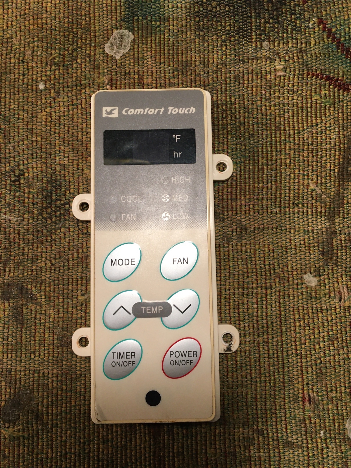 Sharp ac model: AF-S80FX-A Parts Control Panel Cover (no board )