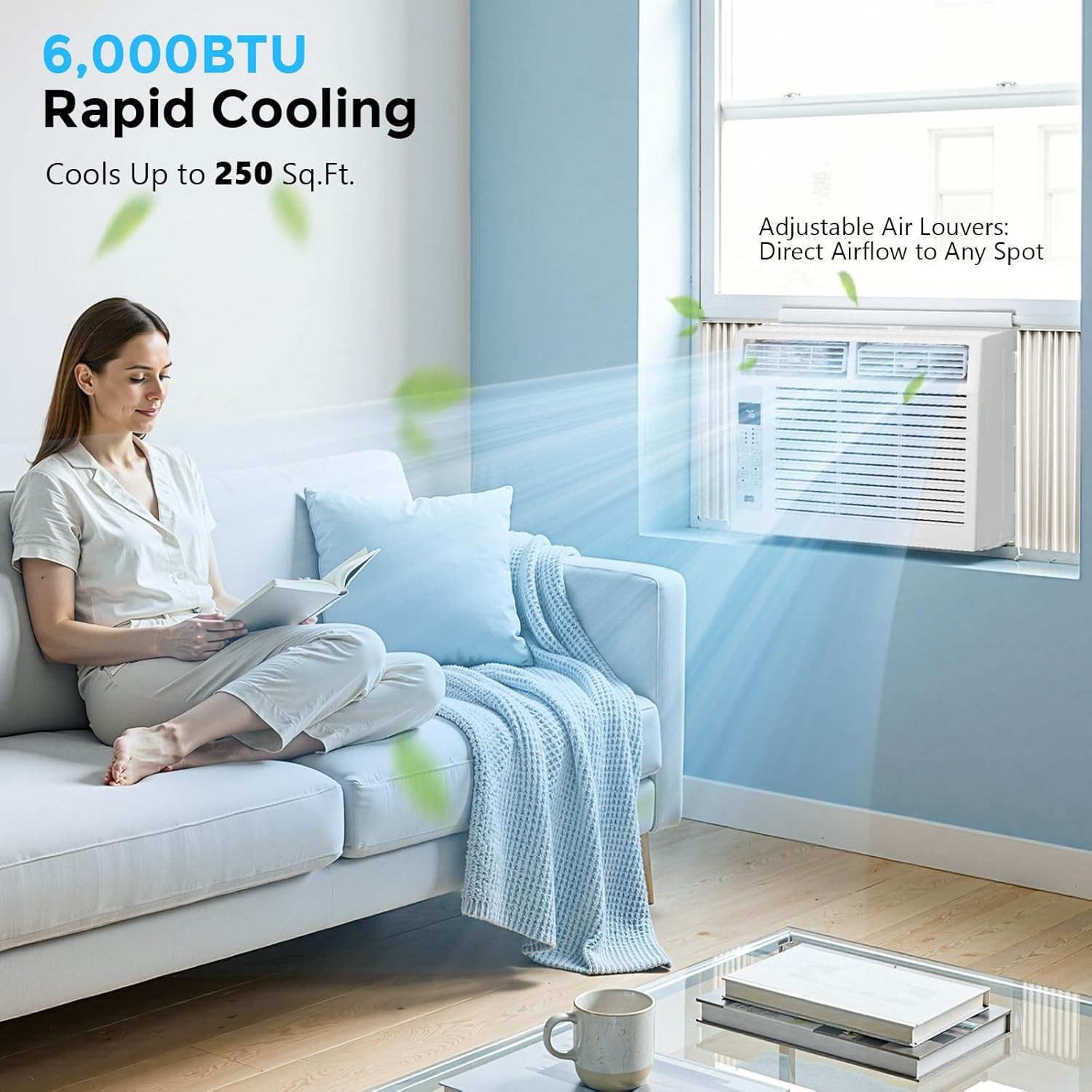 6000BTU Window AC Unit