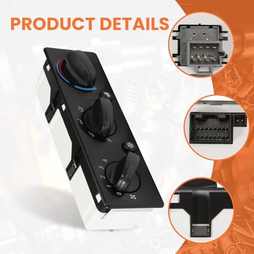 HVAC A/C Heater Climate Control Module Panel Compatible with Peterbilt 387