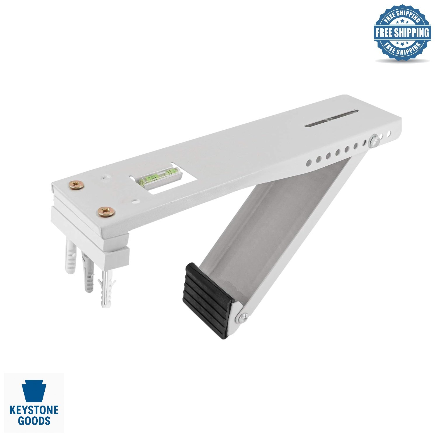 Universal Window AC Bracket Supports Up to 85 lbs, Easy Install, Fits 5,000-1…