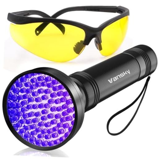 Air Conditioner Leak Detection: Car AC UV Dye Leak Detector Kit with 100 LED