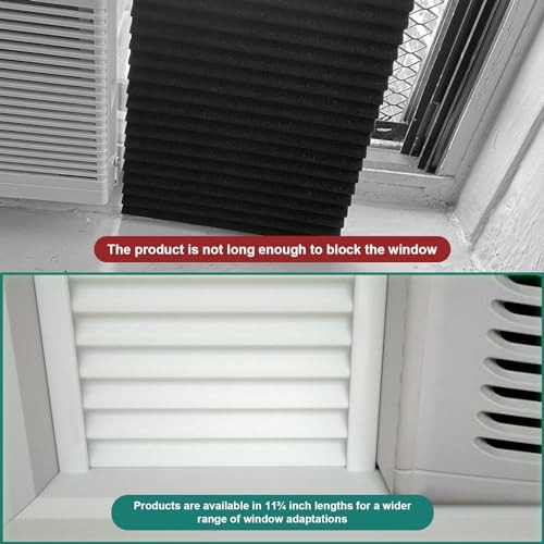 Window Air Conditioner,Side Insulated Foam Panel, Summer/Winter Heat and White