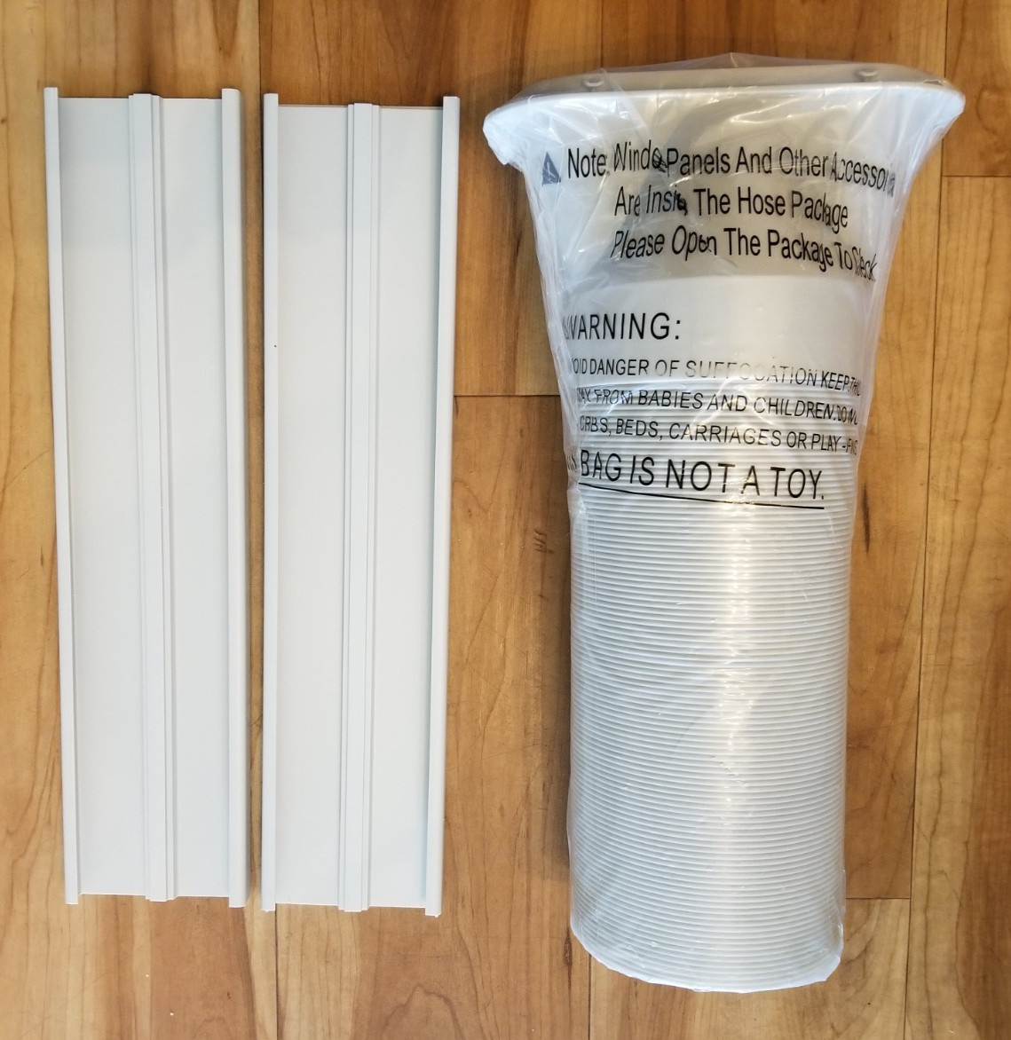 Portable Air Conditioner Kit with Hose, Adjustable Window Seal with 5 Inch Dia
