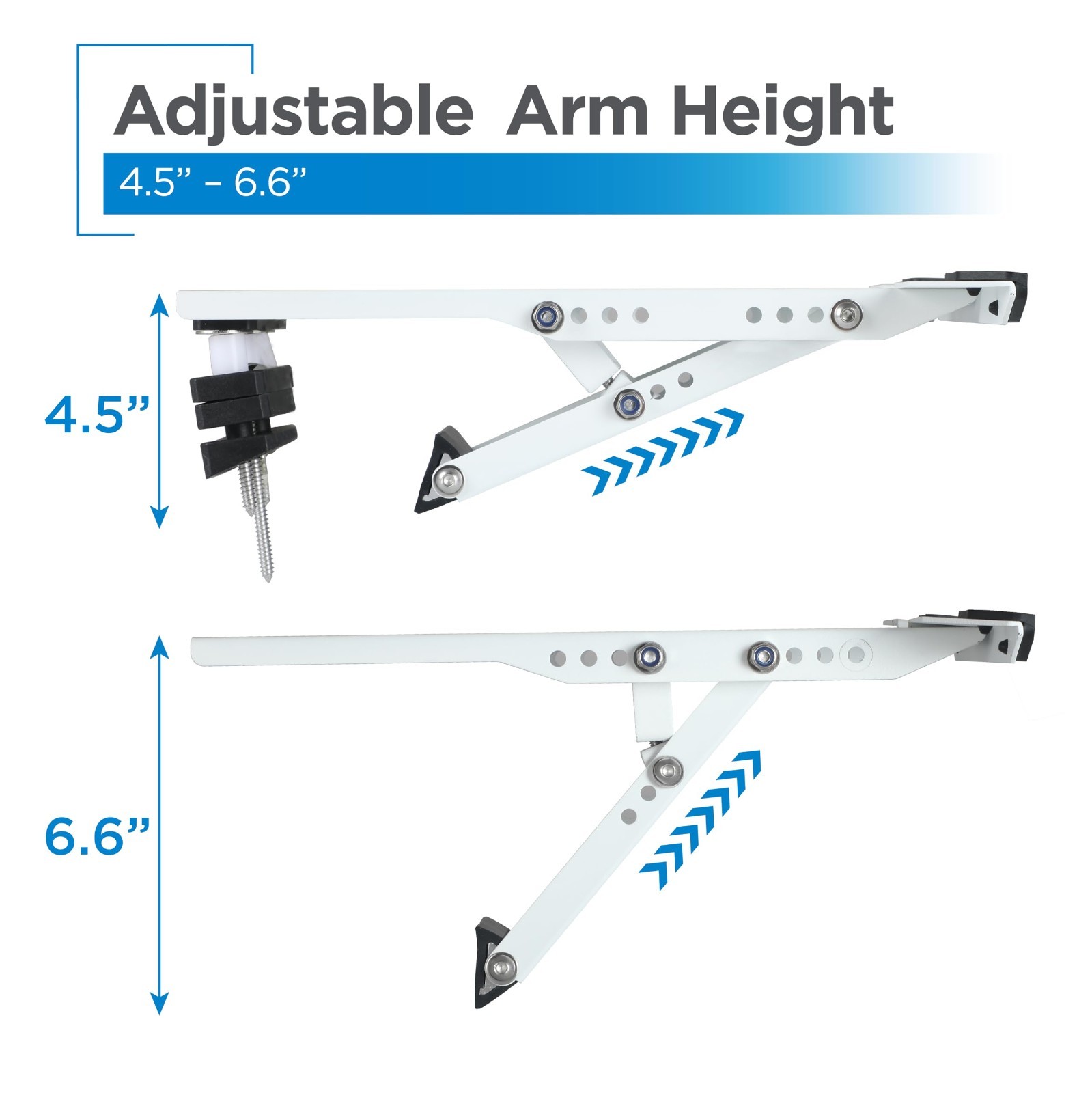 Heavy Duty Air Conditioner Support Bracket for Window AC Units Up to 10,000 BTU