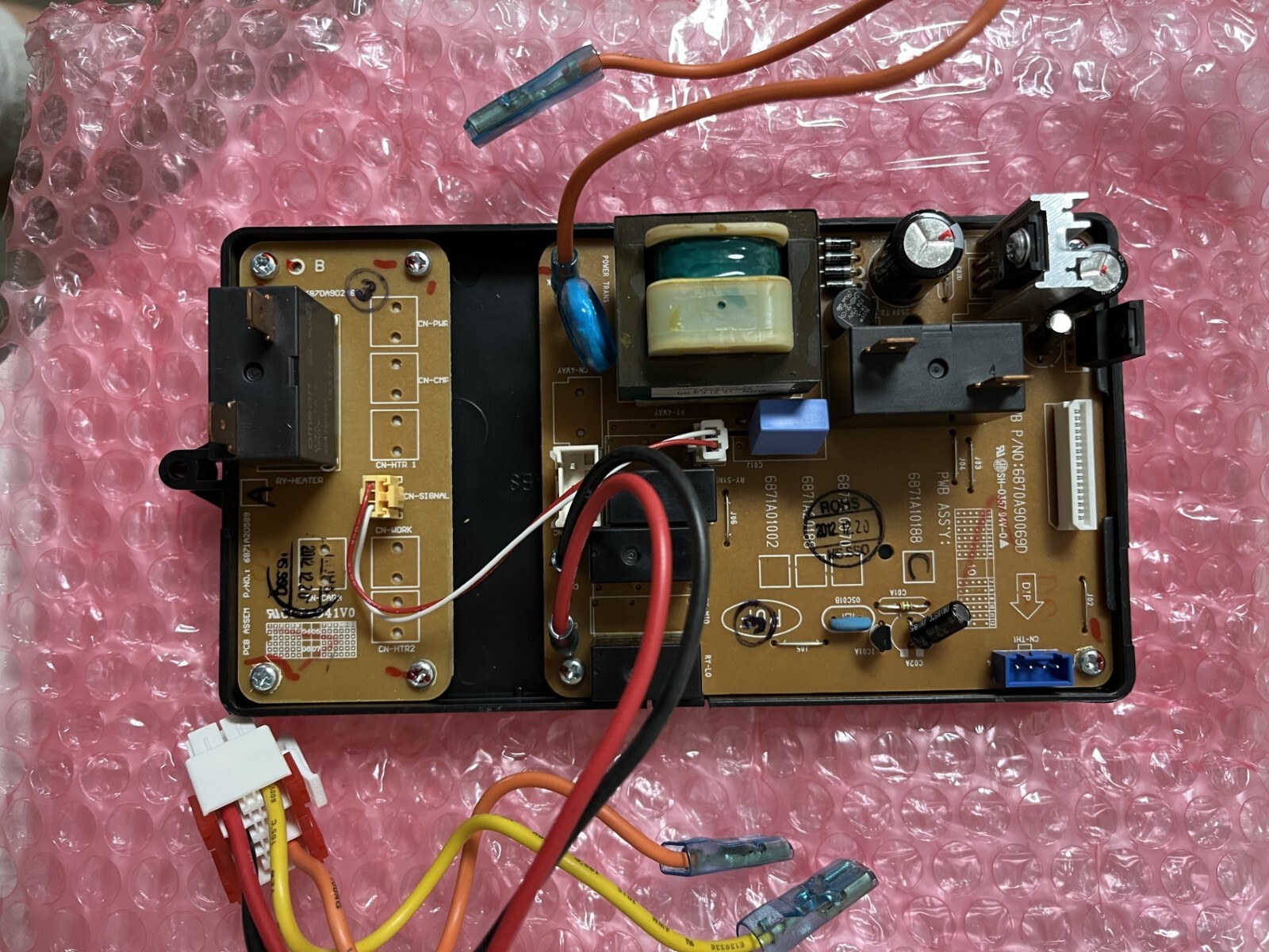 LG NLA AIR CONDITIONER CONTROL 6871A10188C