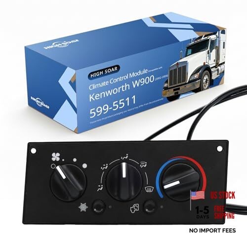 Climate Control Module 599-5511 HVAC A/C Control Panel Compatible with