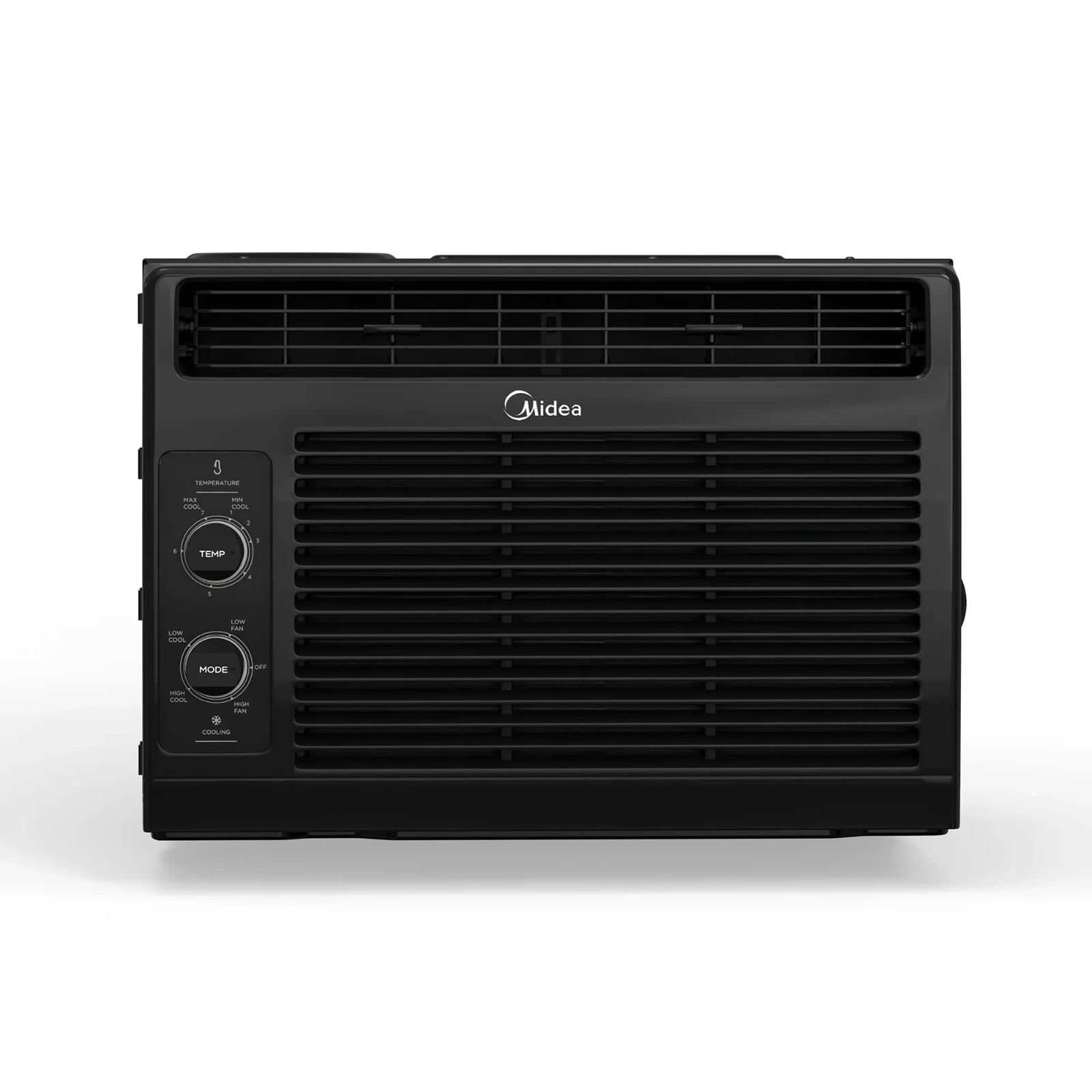 Midea 5,000 BTU Room Window Air Conditioner Mechanical Control AC Black New