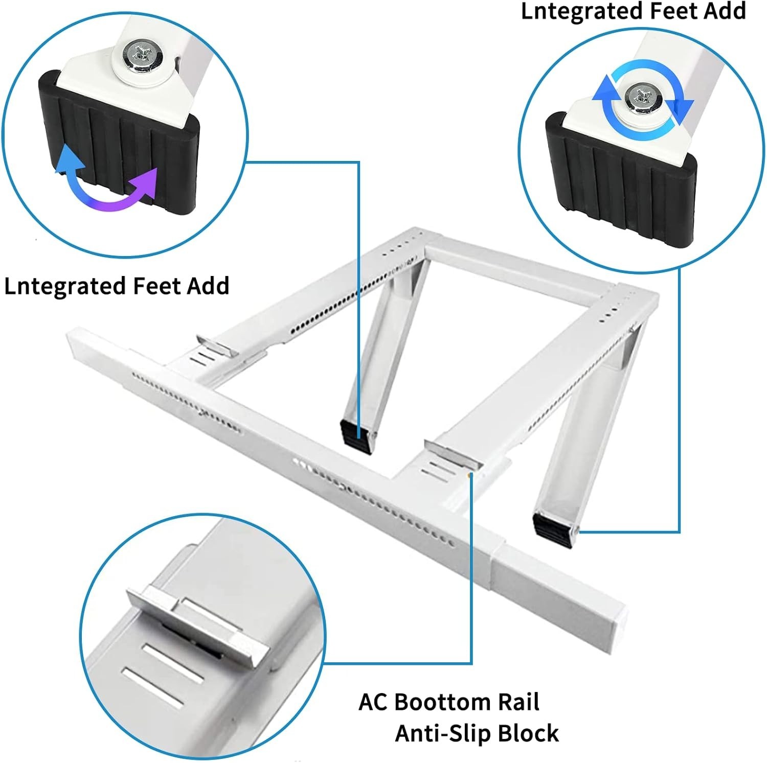 Air Conditioner Support Bracket, AC Bracket for Window No Drilling Heavy Duty…
